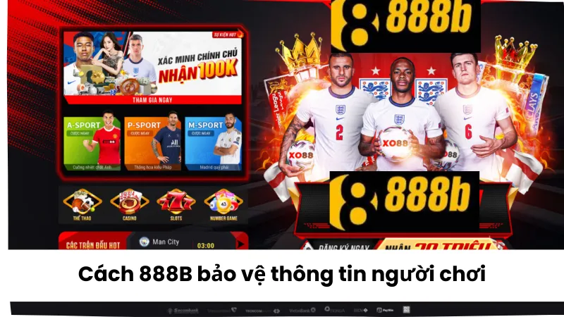 Cách 888B bảo vệ thông tin người chơi thông qua chính sách bảo mật
